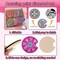 8 Pcs Diamond Art Car Coasters - 2.8 Inches Mandala Diamond Painting Coasters by BSRESIN, Small Diamond Painting Kits, DIY Crafts for Adults